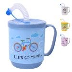 CANECA PLAS C/PALHINHA 350ML AP-9484 CX24