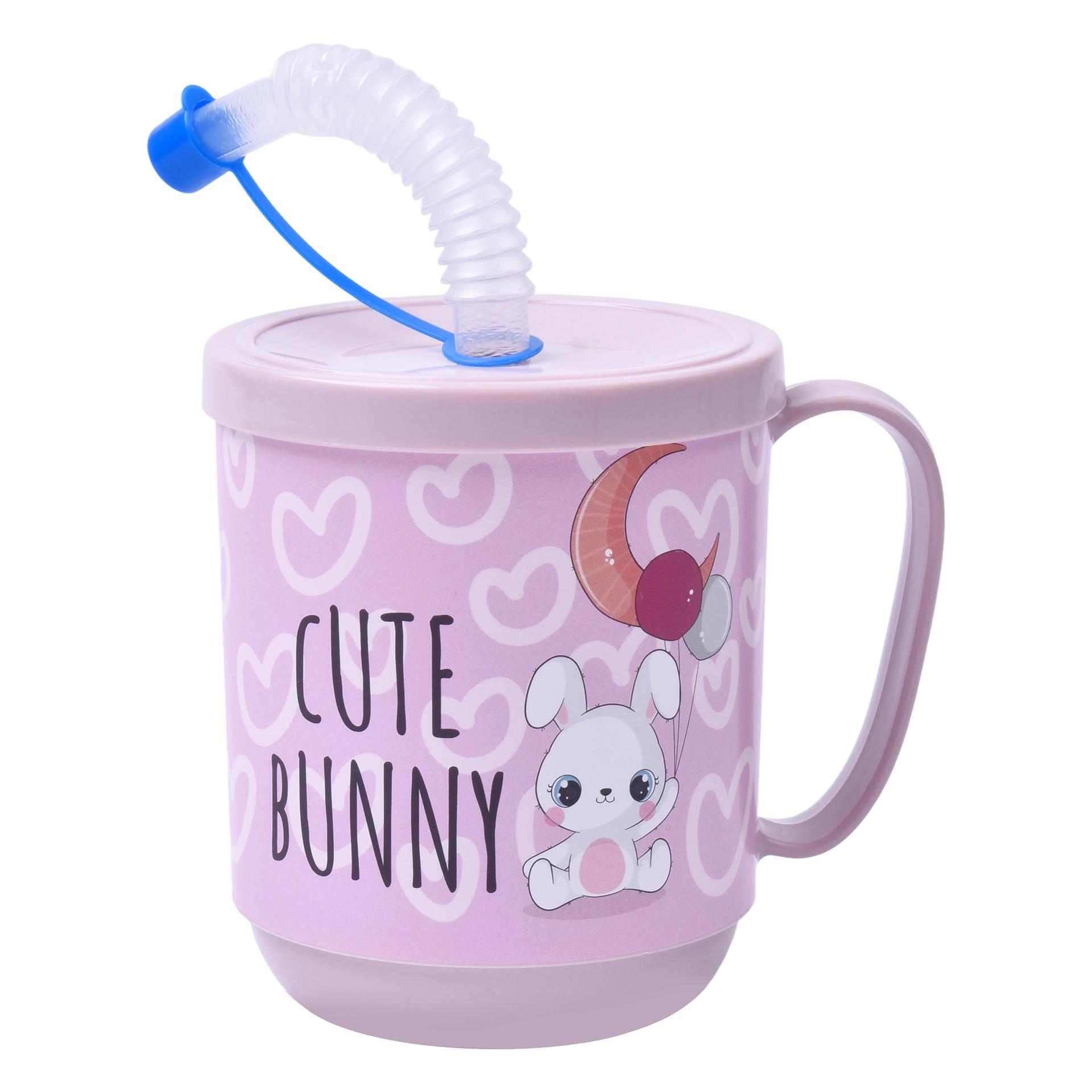 CANECA PLAS C/PALHINHA 350ML AP-9484 CX24