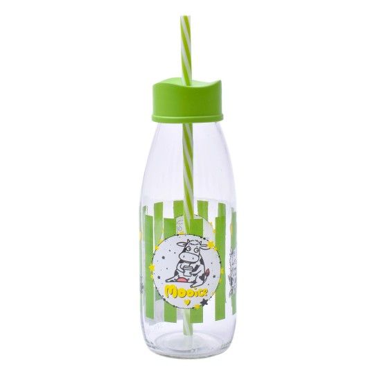 GARRAFA VIDRO C/PALHINHA 500ML KC-393 CX12 GARRAFA VIDRO C/PALHINHA 500ML KC-393 CX12