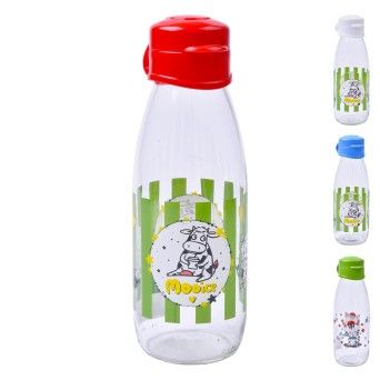 GARRAFA VIDRO 500ML KC-394 CX12