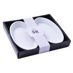 TAA OVAL CER 2UN  10,5X18CM 425-10