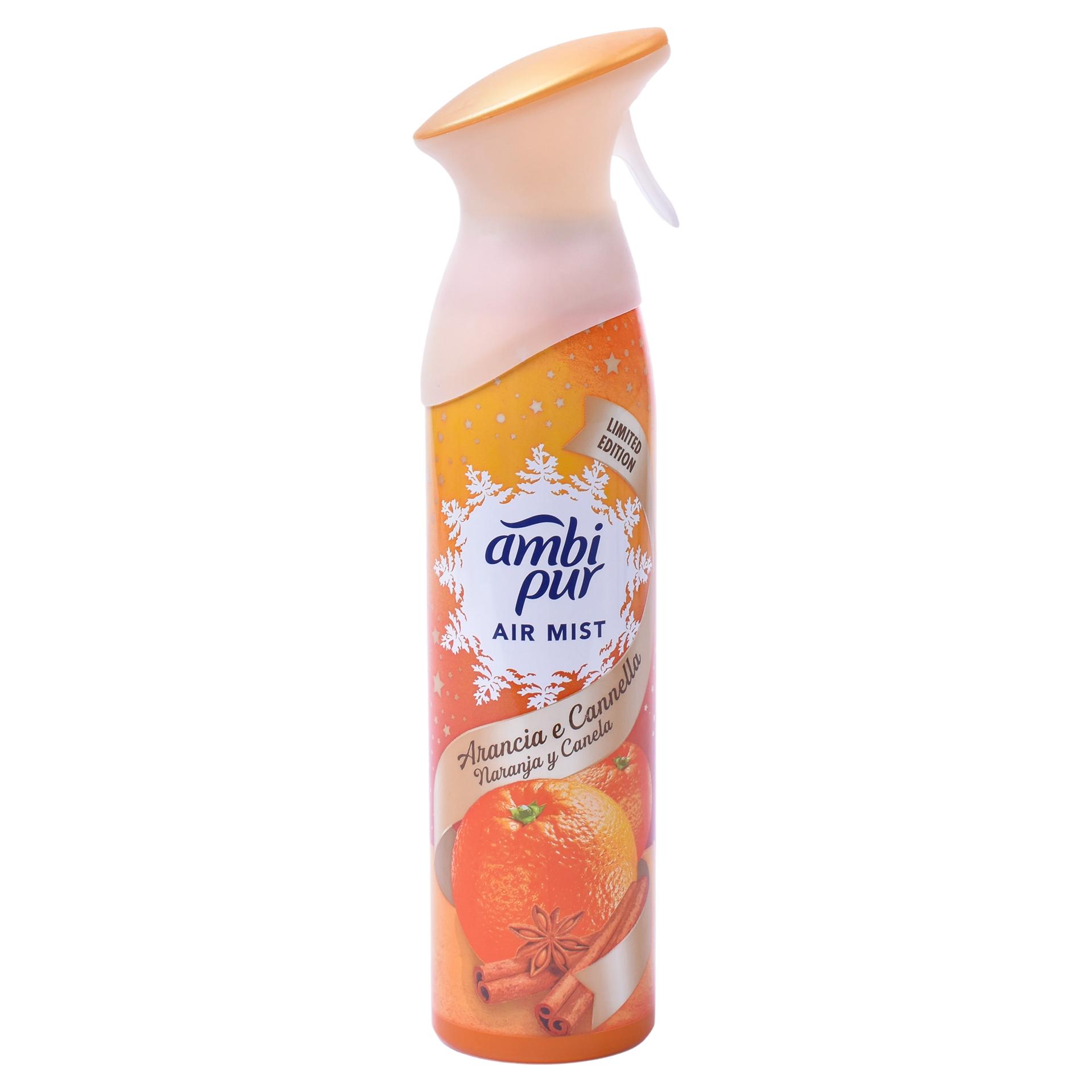 AMBIENT SPRAY AMBIPUR LARANJA/CANELA 185ML AMBIENT SPRAY AMBIPUR LARANJA/CANELA 185ML