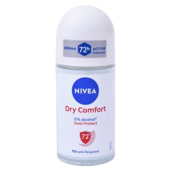 NIVEA DEO ROLL DRY CONFORT 50ML CX6