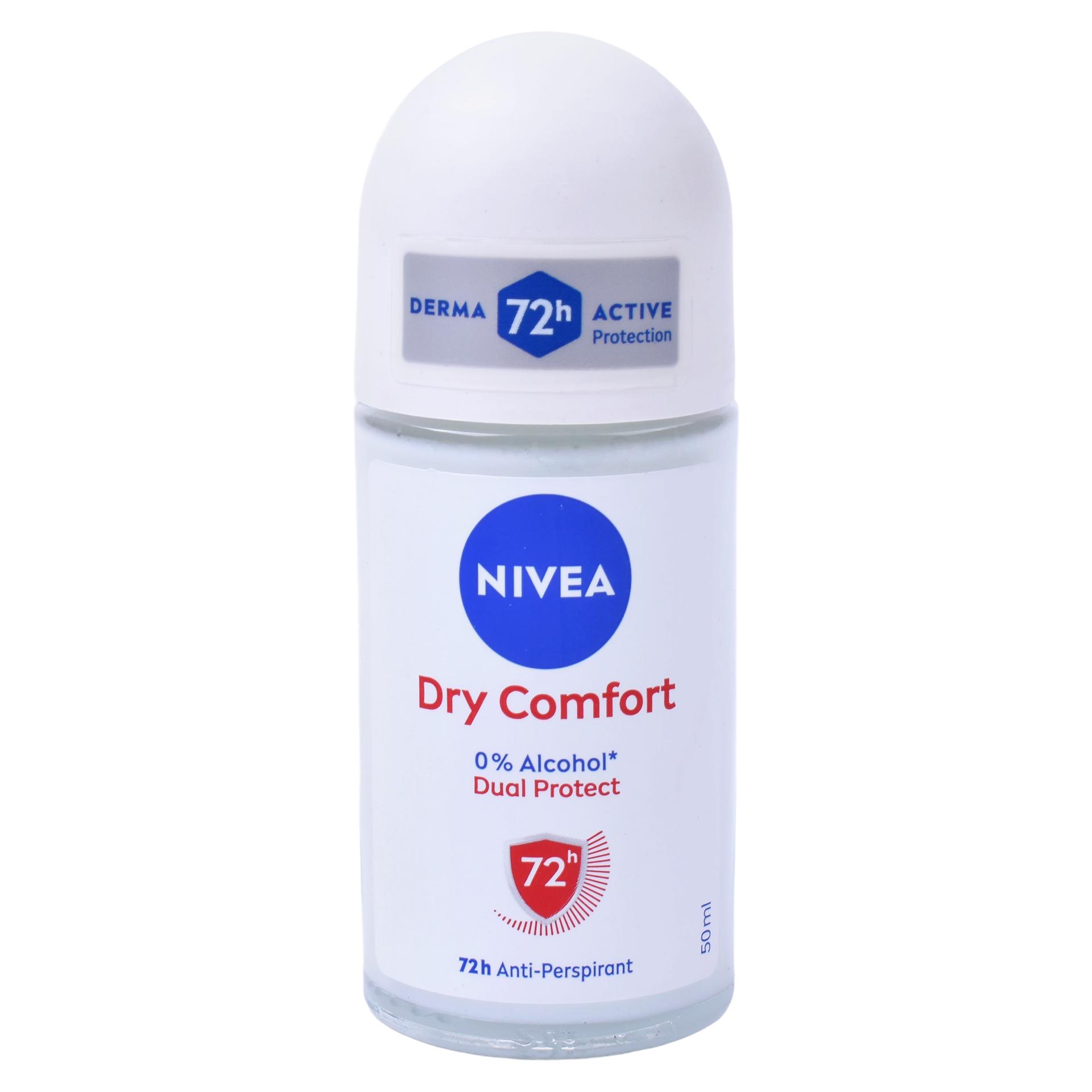 NIVEA DEO ROLL DRY CONFORT 50ML CX6