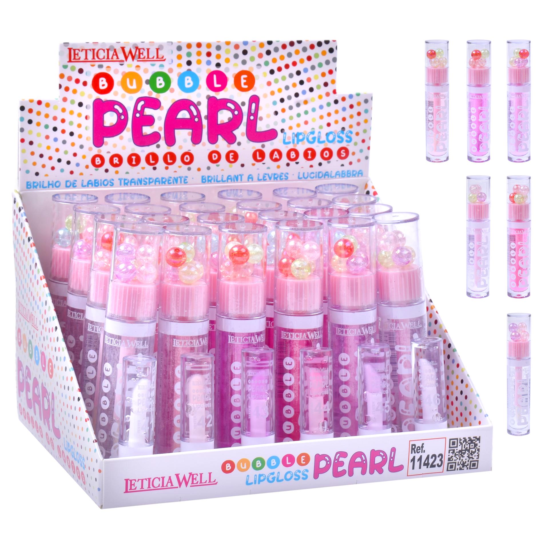 LIP GLOSS BUBBLE PEARL 11423 24UN LIP GLOSS BUBBLE PEARL 11423 24UN