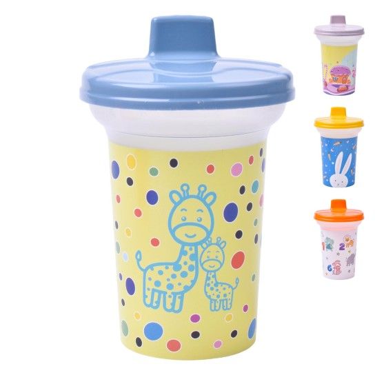 COPO INFANTIL PLASTICO 300ML AP-9483 CX24