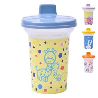COPO INFANTIL PLASTICO 300ML AP-9483 CX24