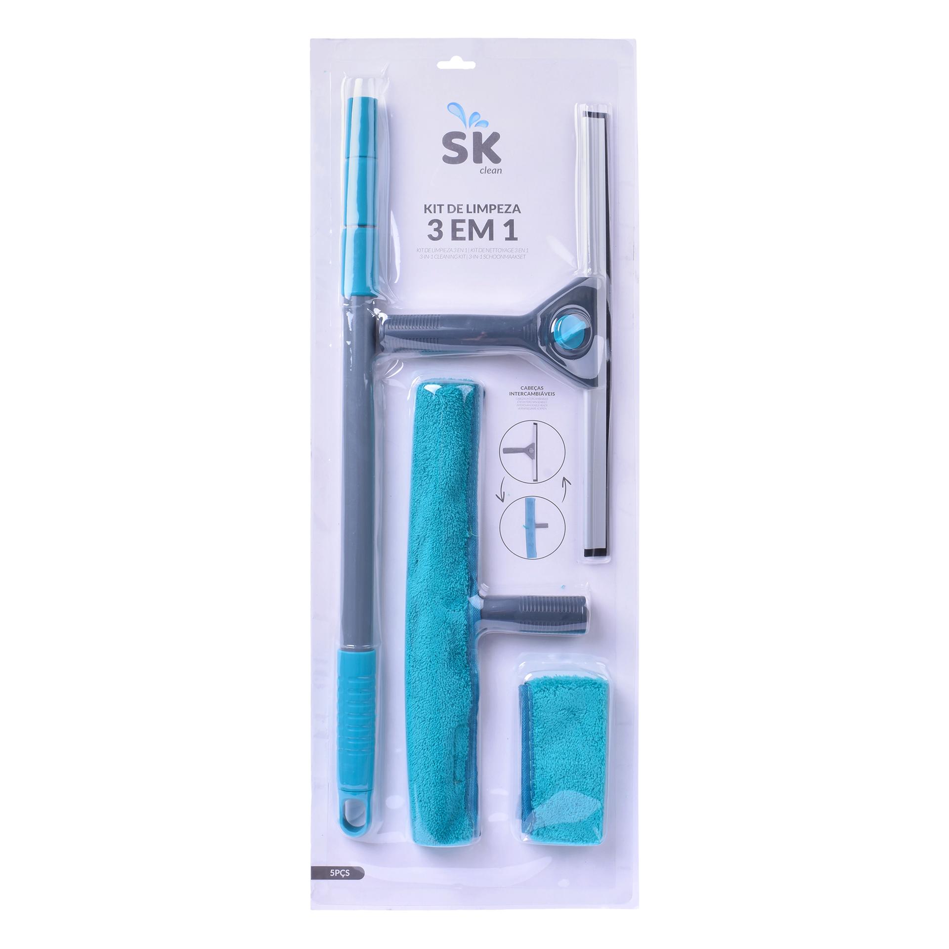 LIMPA VIDROS 5P SK-C-804-556 57-130CM LIMPA VIDROS 5P SK-C-804-556 57-130CM
