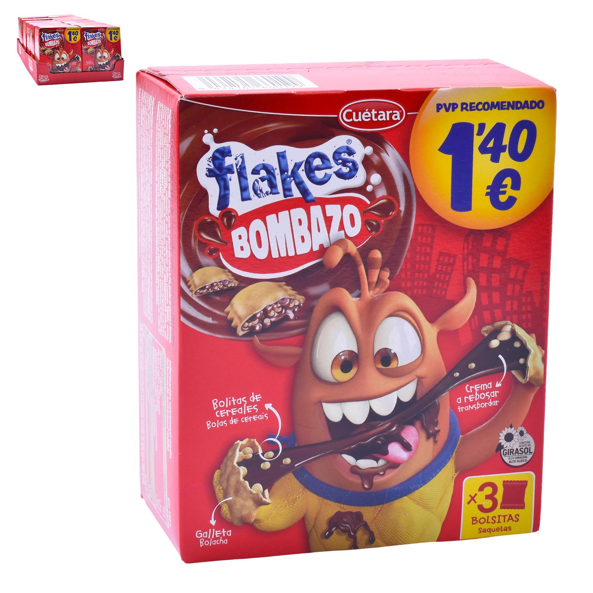 CUETARA FLAKE BOMBAZO 3U 105G PV1.4 CUETARA FLAKE BOMBAZO 3U 105G PV1.4