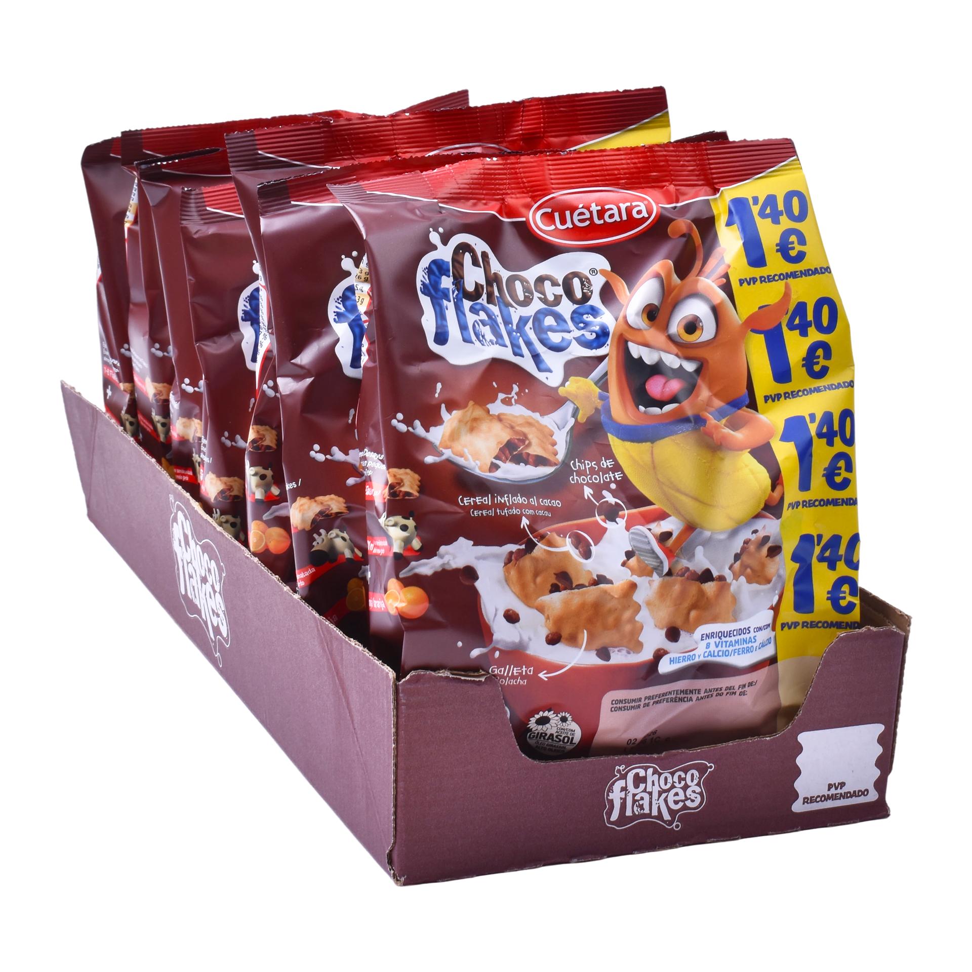 CHOCO FLAKES 120GR PV1.4 CHOCO FLAKES 120GR PV1.4