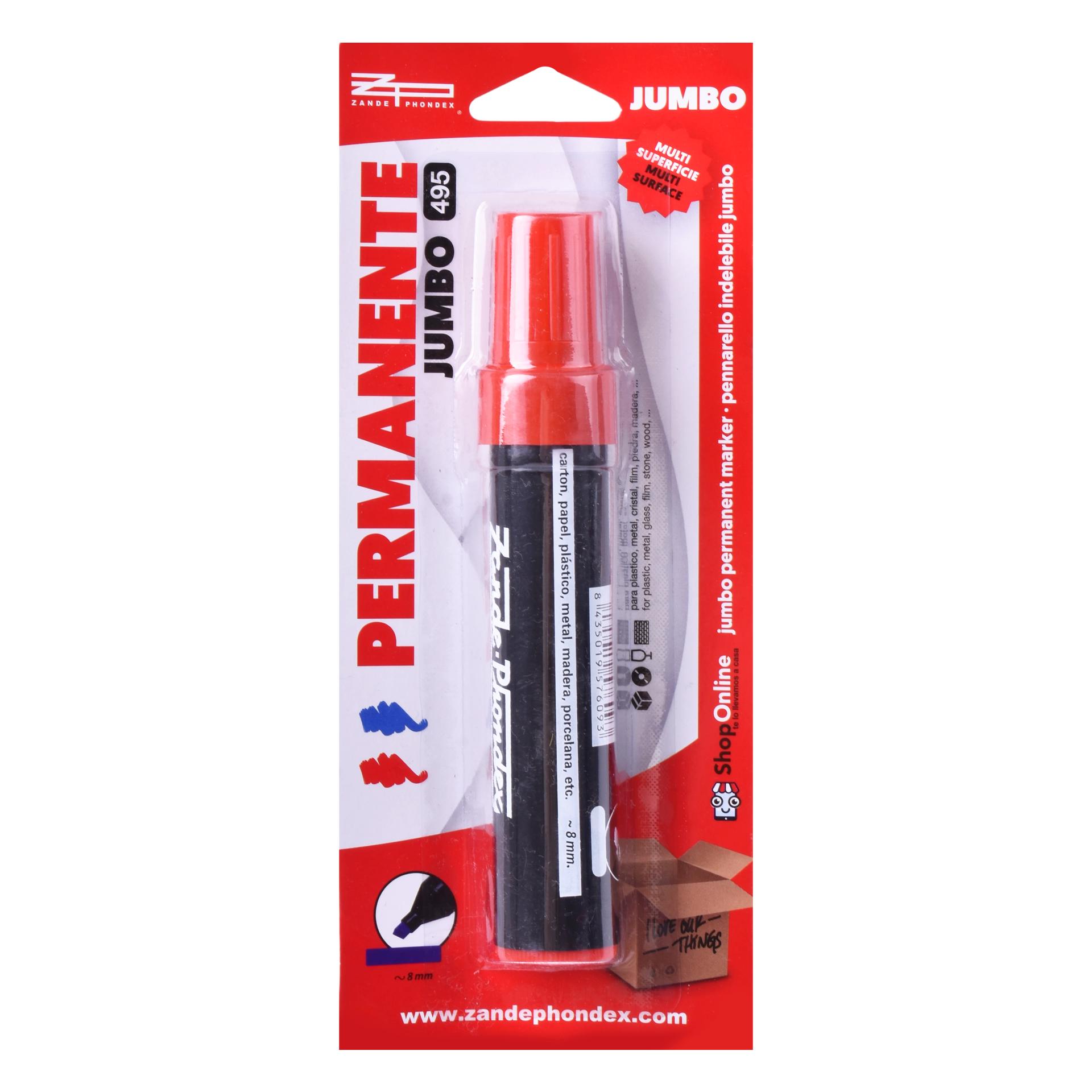 MARCADOR JUMBO PERMANENTE MARCADOR JUMBO PERMANENTE