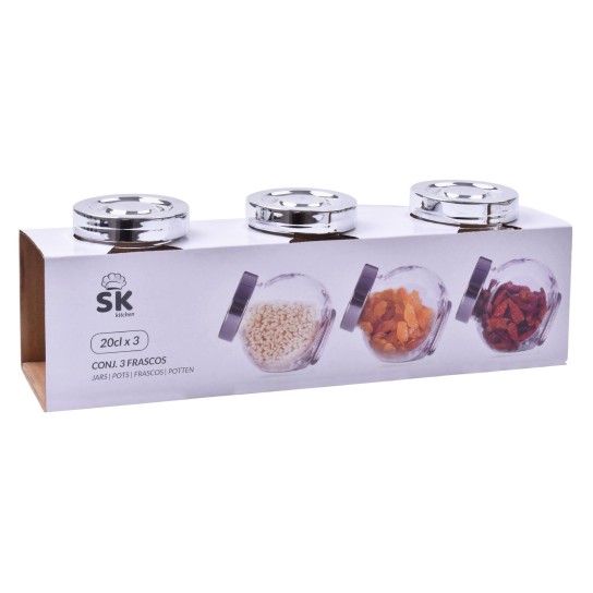 CONJ3 FRASCOS 200ML 952-16 SK CX24 CONJ3 FRASCOS 200ML 952-16 SK CX24