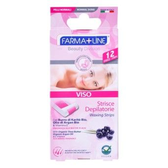 BANDA DEPIL ROSTO 12UN FARMALINE CX12
