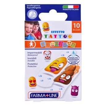 PENSOS EMOJIS 6X2 10UN FARMALINE CX18