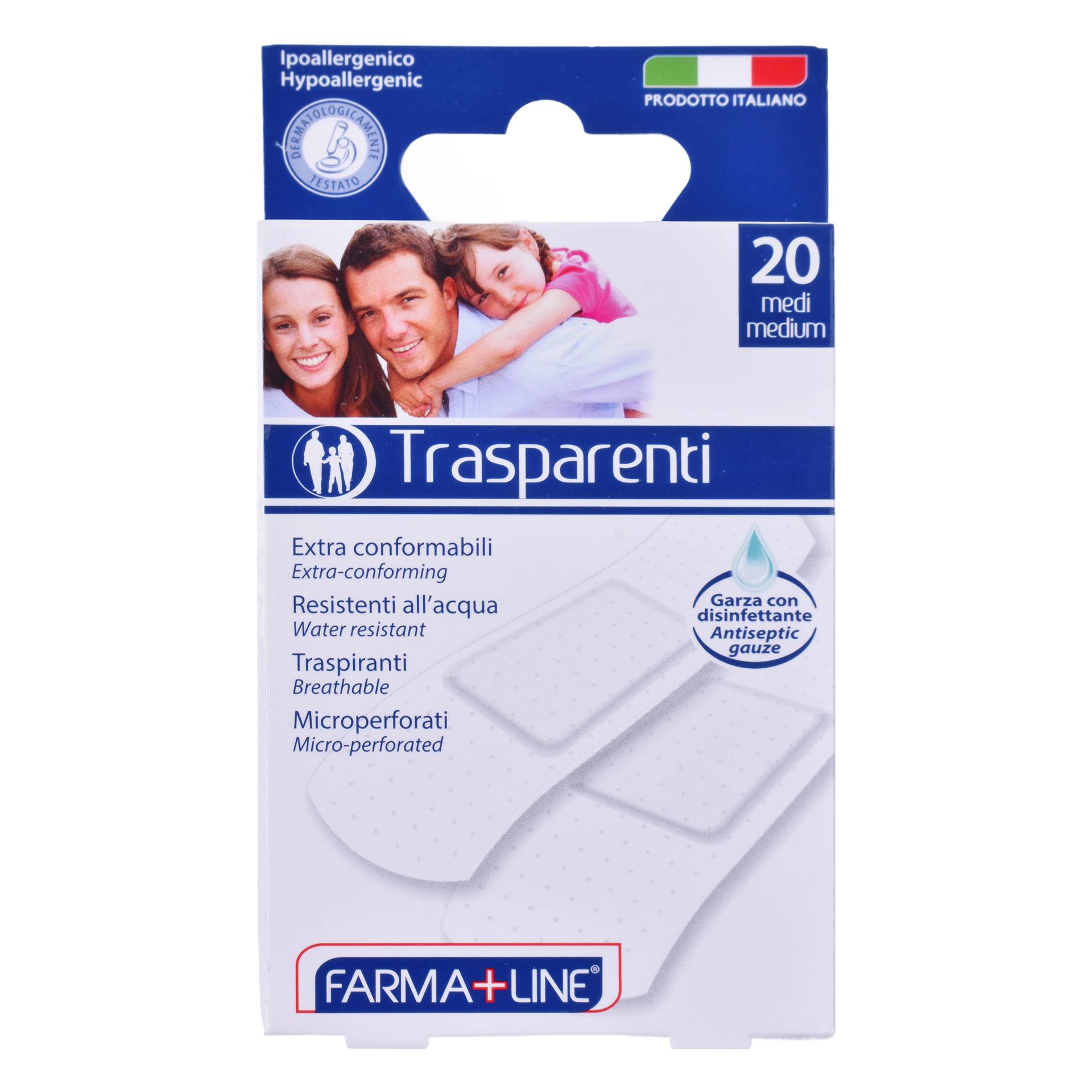 PENSOS TRANSP M 20UN FARMALINE CX18 PENSOS TRANSP M 20UN FARMALINE CX18