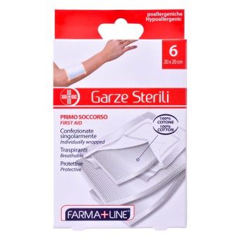 COMPR GAZE  EST 20X20 FARMALINE