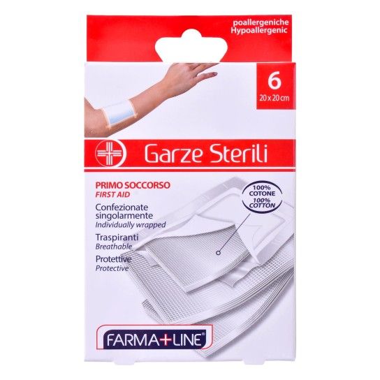 COMPR GAZE  EST 20X20 FARMALINE