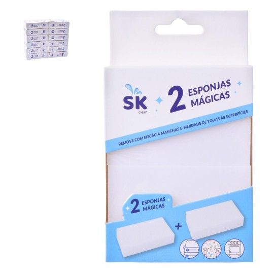 ESPONJA MAGICA 9X6X3 2UN 2450-060 CX300
