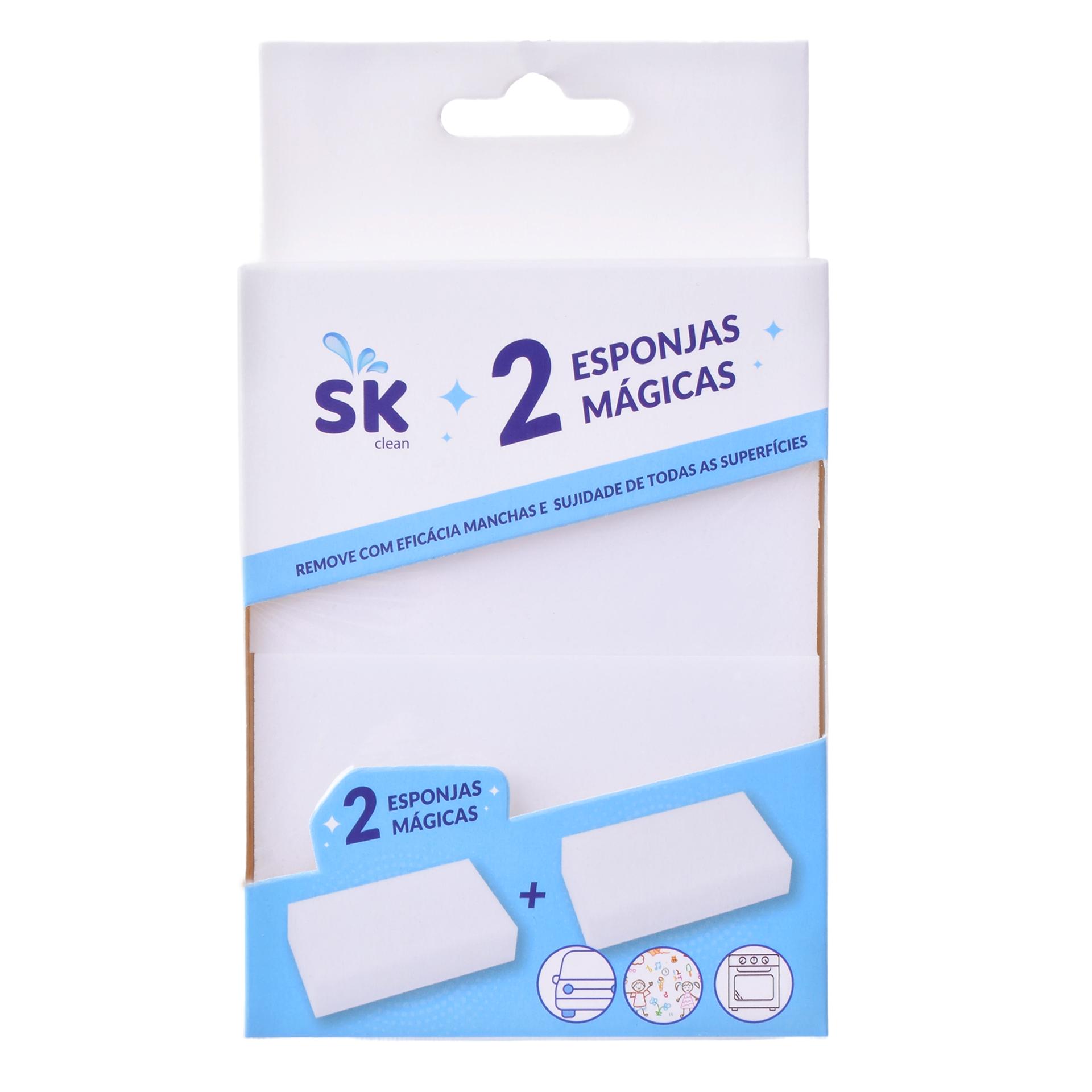 ESPONJA MAGICA 9X6X3 2UN 2450-060 CX300 ESPONJA MAGICA 9X6X3 2UN 2450-060 CX300