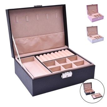 GUARDA-JOIAS 23X17X8,5CM 3021-002 CX30