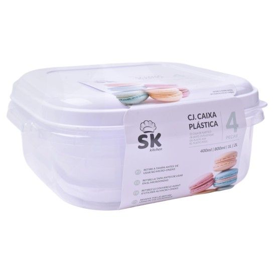 SET 4 CAIXAS QUAD C/TAMPA 645-03SK CX24 SET 4 CAIXAS QUAD C/TAMPA 645-03SK CX24