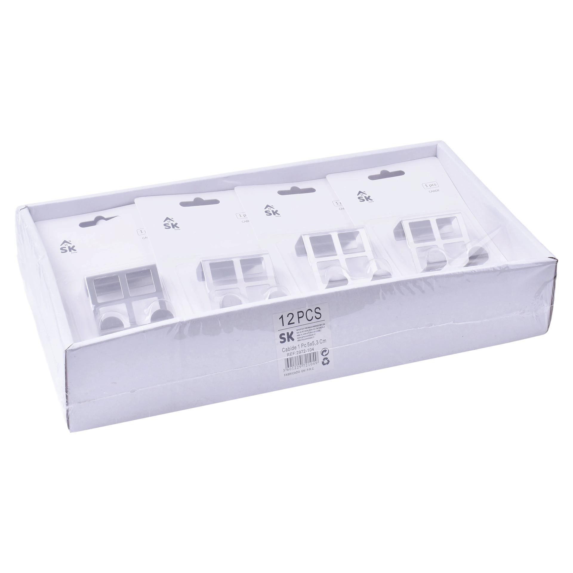 CABIDE ADESIVO 1 PC 2972-104 CX144 CABIDE ADESIVO 1 PC 2972-104 CX144