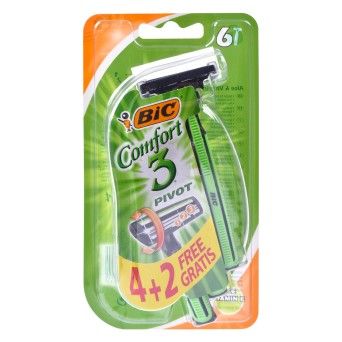 GILETES BIC CONFORT3 6UN