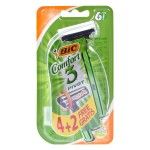GILETES BIC CONFORT3 6UN GILETES BIC CONFORT3 6UN