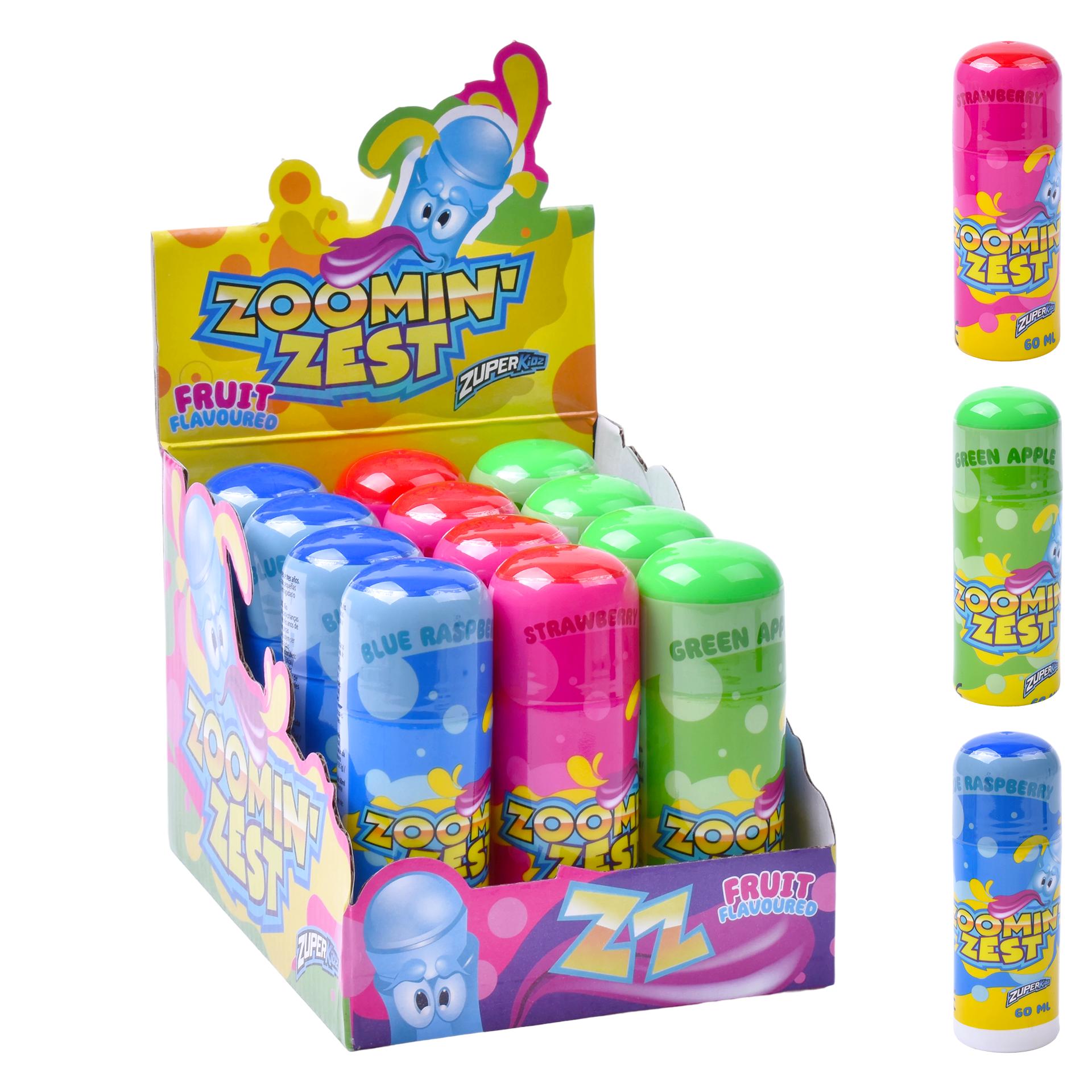 ZUPERKIDZ ZOOMIN ZEST 12X60ML CX12 ZUPERKIDZ ZOOMIN ZEST 12X60ML CX12