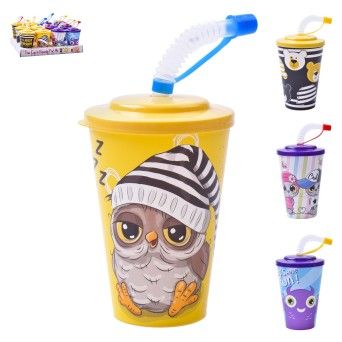 COPO PLASTICO 400ML AP-9127 CX24