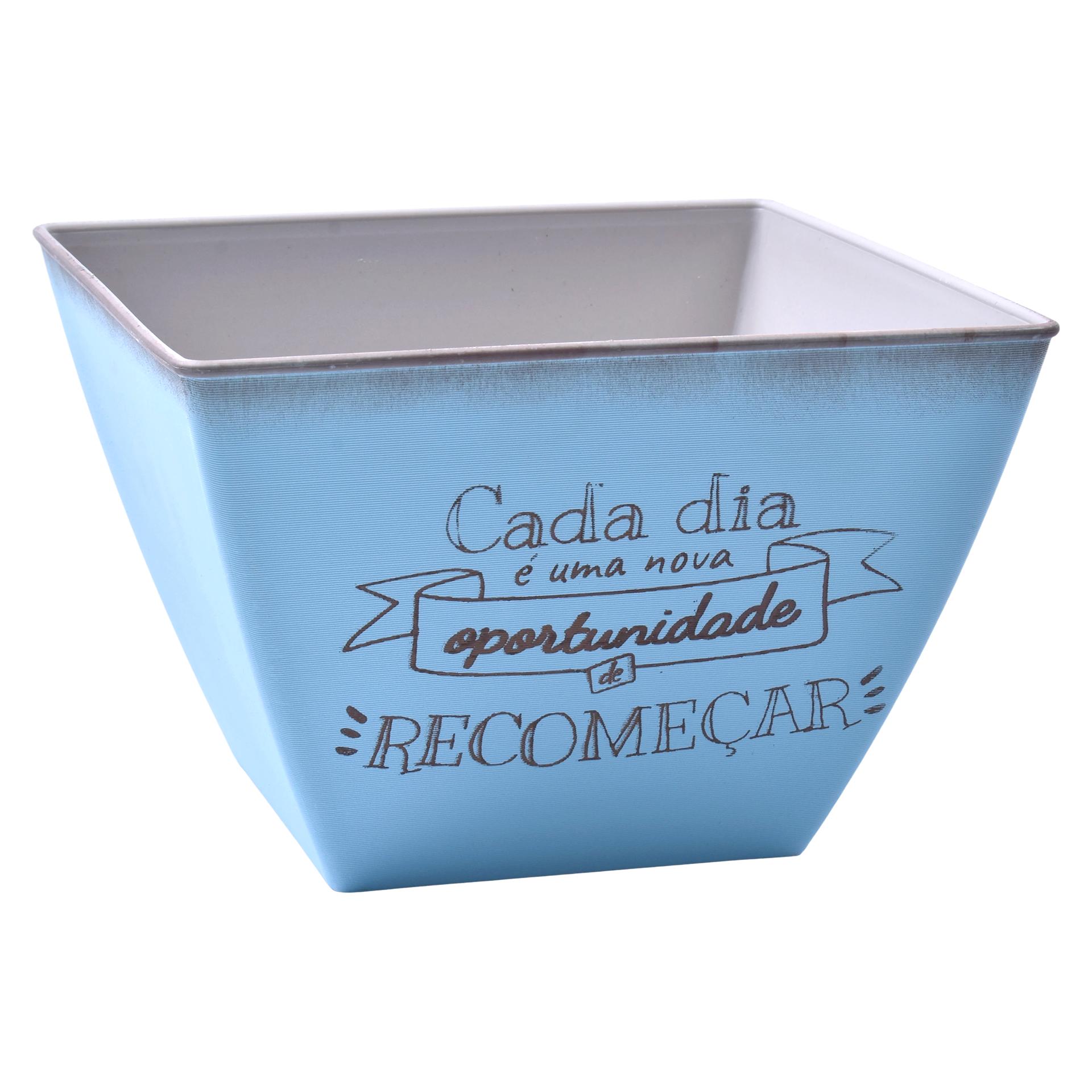 VASO PLT QUAD 18X18X13CM 0428-05B CX36 VASO PLT QUAD 18X18X13CM 0428-05B CX36