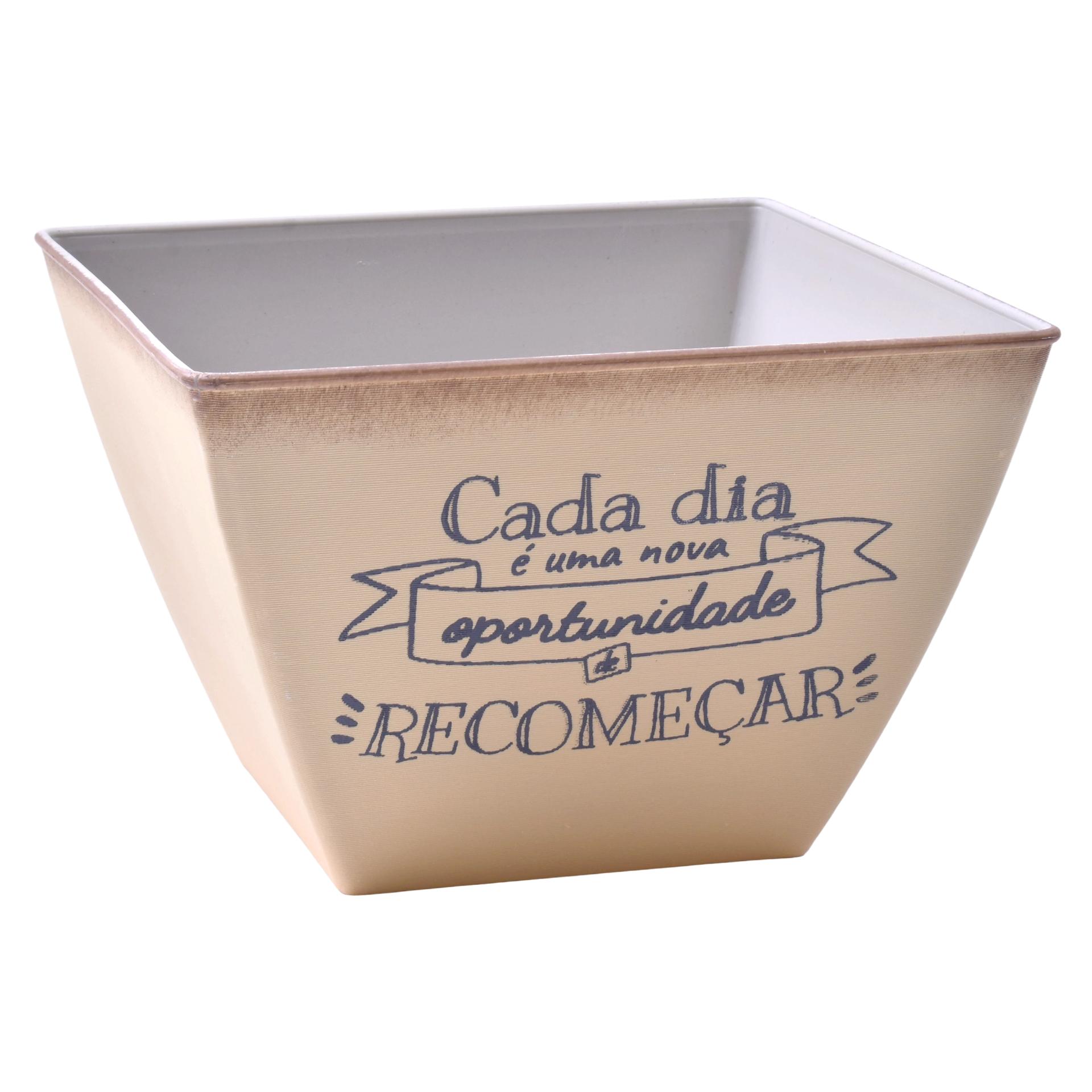 VASO PLT QUAD 18X18X13CM 0428-05B CX36 VASO PLT QUAD 18X18X13CM 0428-05B CX36