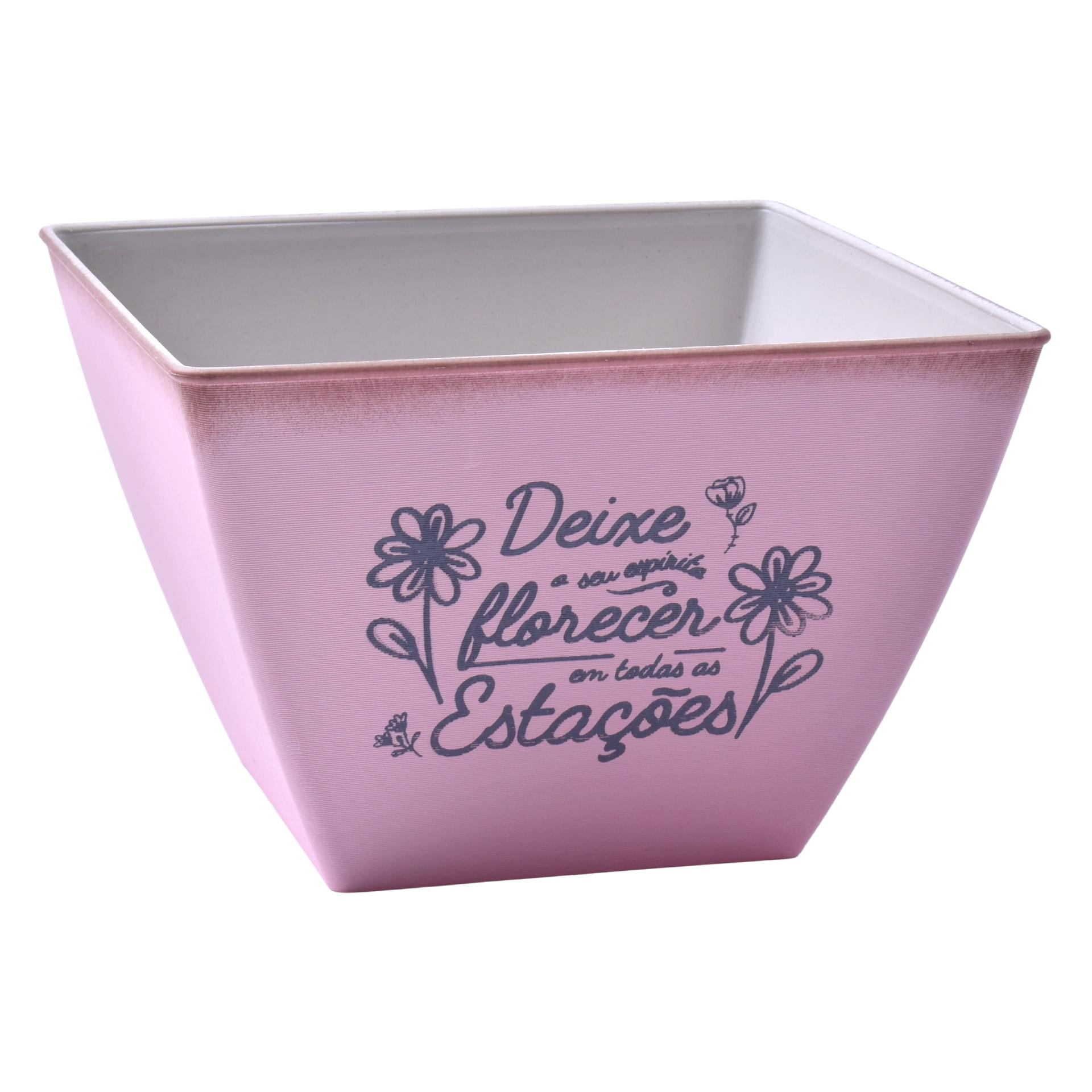 VASO PLT QUAD 18X18X13CM 0428-05A CX36 VASO PLT QUAD 18X18X13CM 0428-05A CX36