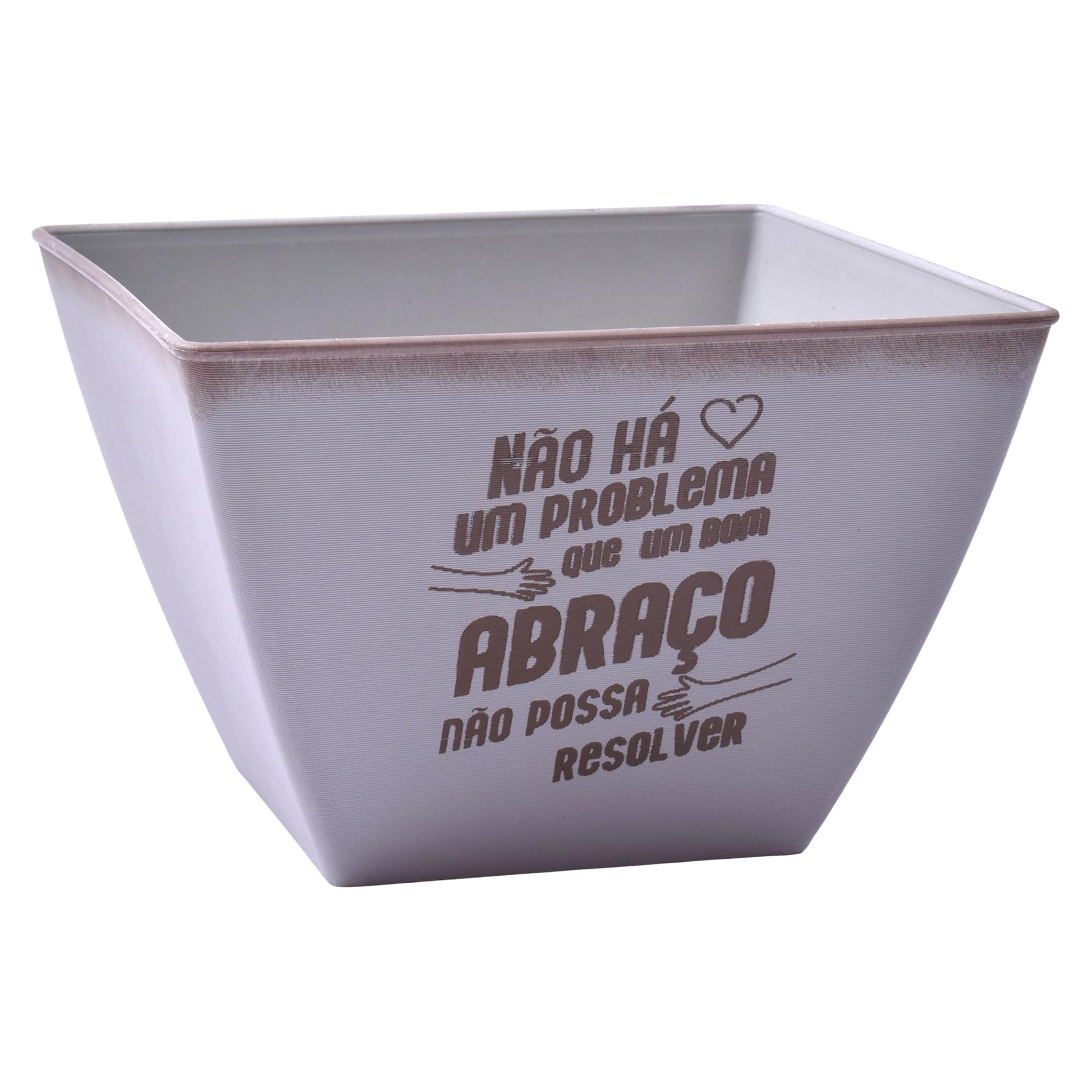 VASO PLT QUAD 18X18X13CM 0428-05C CX36 VASO PLT QUAD 18X18X13CM 0428-05C CX36