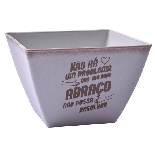 VASO PLT QUAD 18X18X13CM 0428-05C CX36 VASO PLT QUAD 18X18X13CM 0428-05C CX36