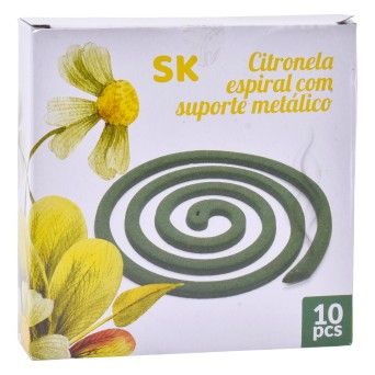 VELA ESPIRAL CITRONELA 10UN 820-93 CX48