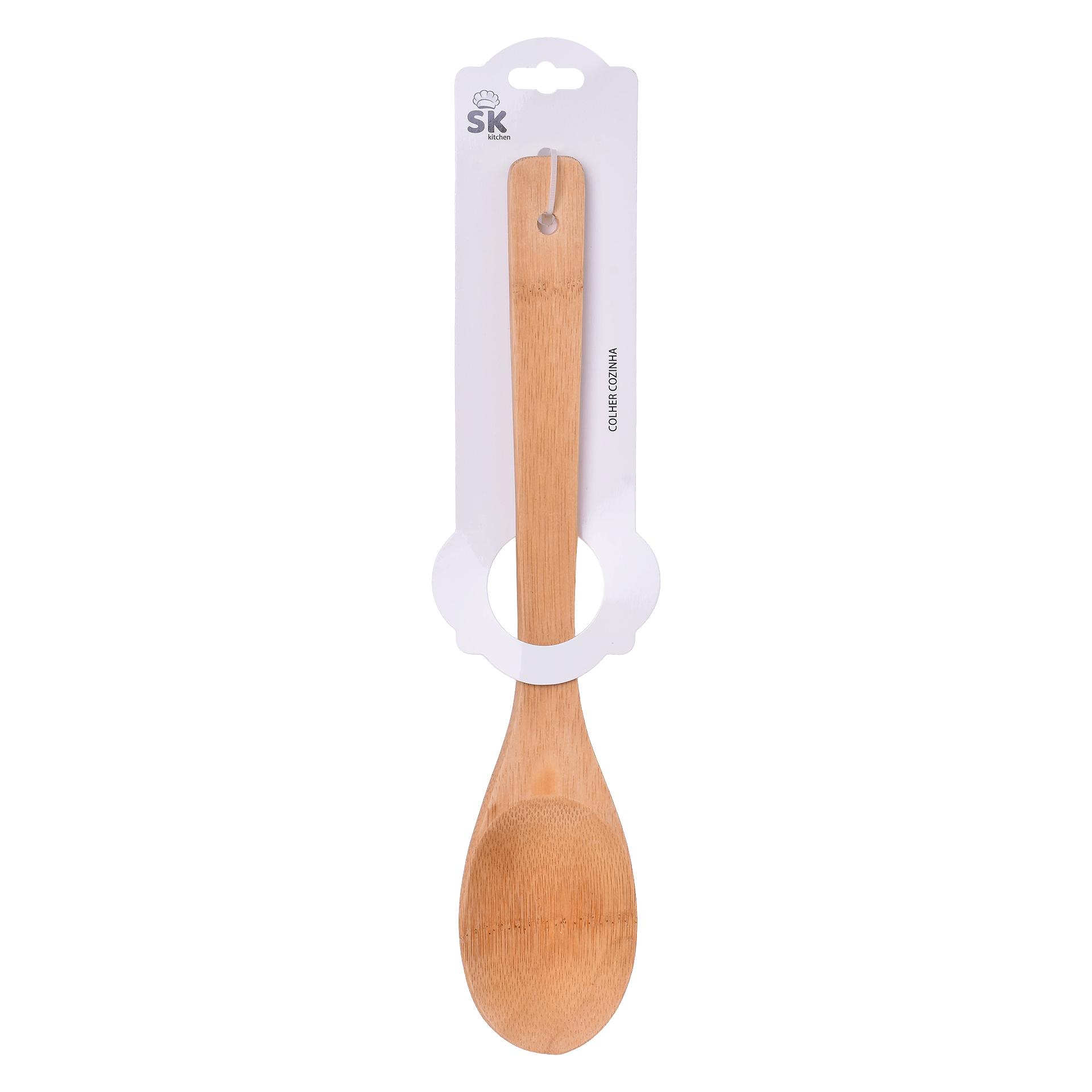 COLHER COZINHA BAMBU 30CM 2375-001 CX120 COLHER COZINHA BAMBU 30CM 2375-001 CX120