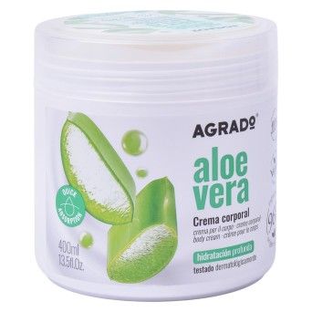CREME CORPORAL ALOE VERA AGRADO 400ML