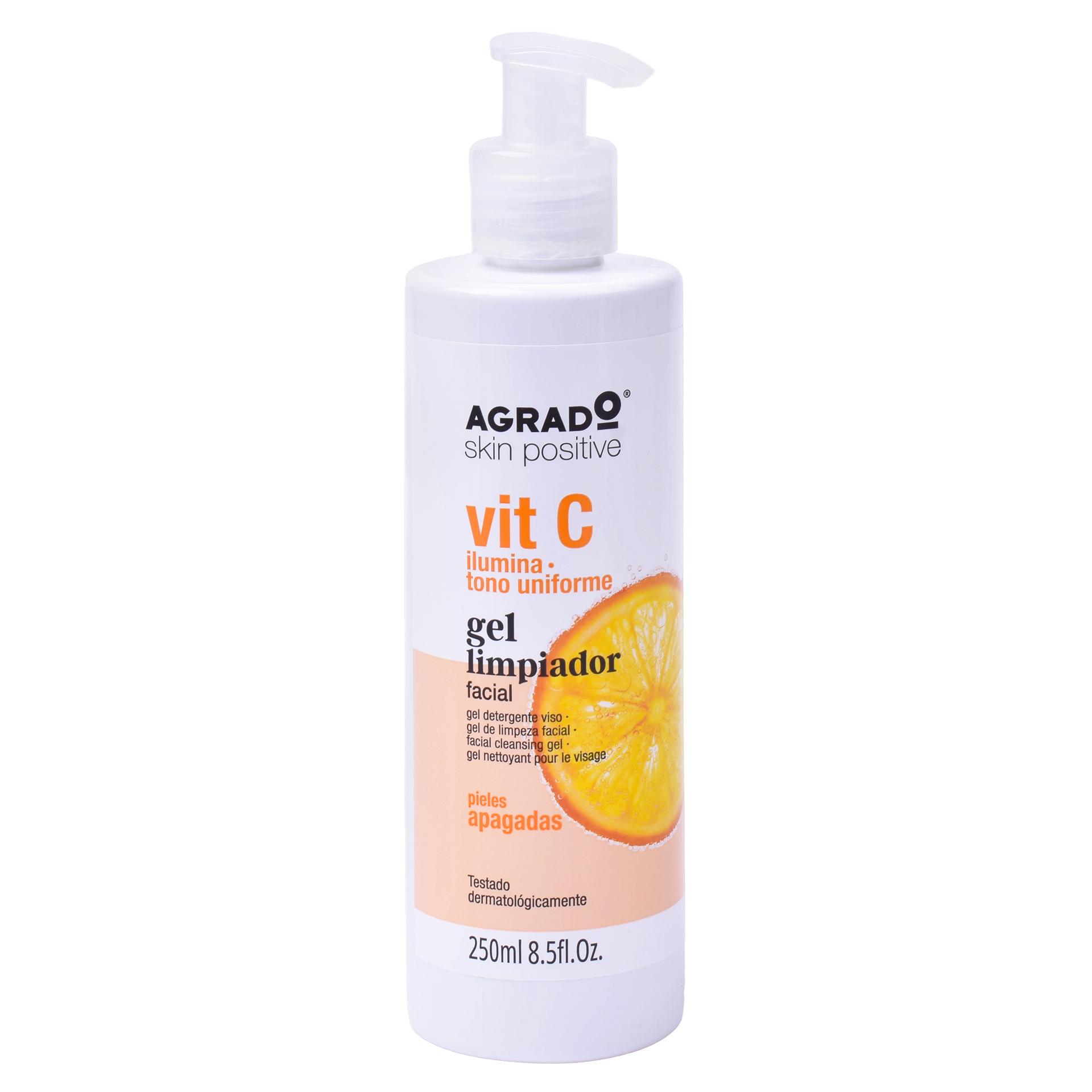 GEL LIMPEZA FACIAL VITAMINA C AGRADO 250ML