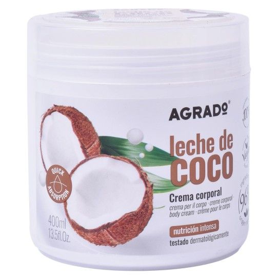 CREME CORPORAL COCO AGRADO 400ML