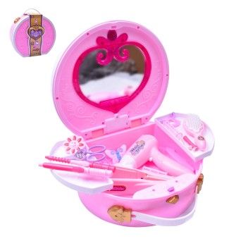 MALA C/ACES BELEZA ROSA CP161552 CX24