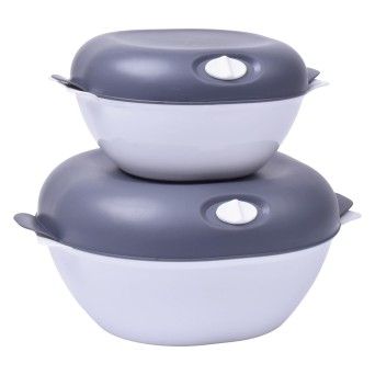 SET2 CAIXA PLAST 1,2+0,5L 117-077/SP060 CX18Q9)20%