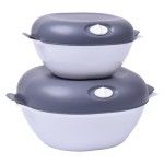 SET2 CAIXA PLAST 1,2+0,5L 117-077/SP060 CX18Q9)20%