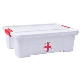 CAIXA MULTIUSOS 10L MEDICINE BRANCO