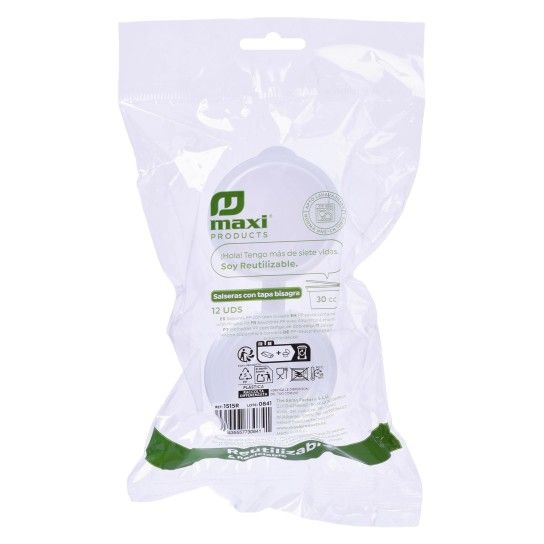 MOLHEIRA PLAST C/TAMPA 30CC 12UN CX48