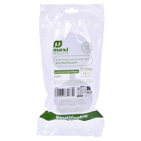 MOLHEIRA PLAST C/TAMPA 90CC 8UN CX48