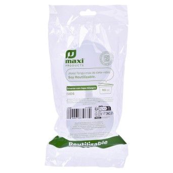 MOLHEIRA PLAST C/TAMPA 90CC 8UN CX48