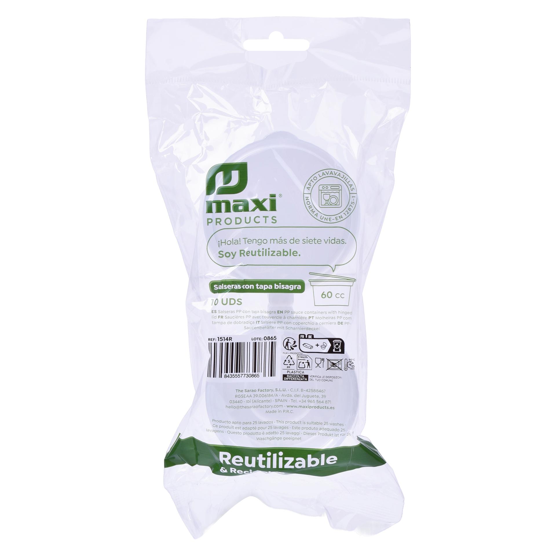 MOLHEIRA PLAST C/TAMPA 60CCC 10UN CX48 MOLHEIRA PLAST C/TAMPA 60CCC 10UN CX48