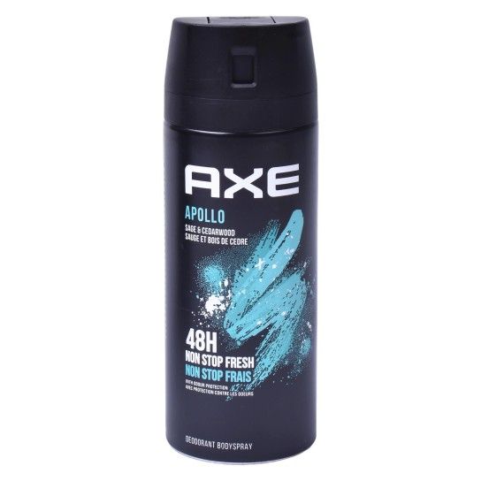 AXE DEO SPRAY 150ML APOLLO CX6 AXE DEO SPRAY 150ML APOLLO CX6