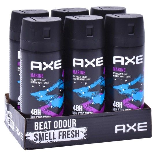 AXE DEO SPRAY 150ML MARINE CX6 AXE DEO SPRAY 150ML MARINE CX6